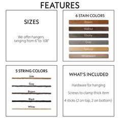 the different types of leathers are shown in this graphic above it is an info sheet for