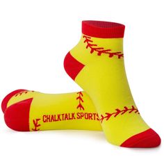 PRICES MAY VARY. SOFTBALL, IT'S A LIFESTYLE! Featuring a colorful and unique design, these Softball Stitches ankle socks are the perfect pair to match every softball girl's practice gear or game day uniform! Our stylish ankle socks serve as a perfect compliment to your sports sneakers, cleats, or other shoes! Own the field in style with these awesome softball ankle socks! COLORFUL DESIGN! Each pair of socks is uniquely designed for every softball girl who loves their sport! Our low cut socks are Girls Softball, Athletic Socks, Sport Sneakers, Ankle Socks, Socks And Hosiery, Low Cut, Softball, Gifts For Girls, Perfect Pair