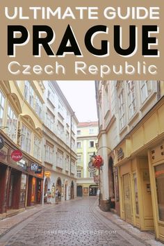 the ultimate guide to prague czech