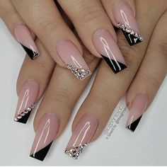 Grey Manicure, Shorties Nails, Nail Art Photos, Prom Nail, Tapered Square Nails, Square Nail Designs