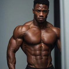 Workout Aesthetics, Physique Goals, Attractive Black Men, Muscle Abdominal, Male Fitness Models, Fitness Inspiration Body, Muscular Men