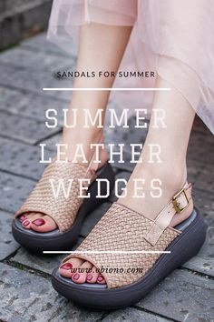 #sandals #wedges #platformsandals #wedgesandals #summersandals #brownsandals. Beige T-strap Sandals For Summer, Summer Beige Platform Slingback Sandals, Chic Closed Toe T-strap Sandals For Summer, Summer Slingback Wedge Sandals, Summer Platform Slingback Sandals, Beige Wedge Heel Slingback Sandals For Summer, Leather Wedge Sandals With Round Toe For Summer, Leather Closed Toe Slingback Sandals For Summer, Chic Open Toe Wedge Sandals For Summer