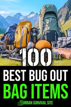 This is the ultimate list of bug out bag items from which you can create any number of awesome bug out bag configurations. Survival Tool Kit, Bug Out Bag List, Best Bug Out Bag, Off Grid Ideas, Prepper Supplies, Bug Out Bag Checklist, Survival Food Storage