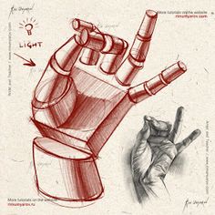 a drawing of a hand making the peace sign with it's fingers and fingers