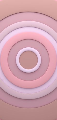 an abstract pink and white background with circles in the center, on top of each other