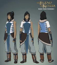 Korra Outfits, Korra Book 4, Avatar Ang, Arte Monster High, Water Tribe, Avatar Series, Korra Avatar, The Last Avatar, The Avatar