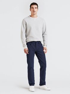 98% cotton; 2% spandex | Comfortable corduroy pants with a regular tapered cut deliver everyday style. | Fit: this style fits true to size. | Zip fly with button closure | 5-pocket style | Regular fit | Tapered leg | Corduroy construction Skate Fits, Button Fly Pants, Straight Leg Khakis, Tan Chinos, Navy Blue Chinos, Mens Slacks, Beige Jeans, Khaki Cargo Pants, Khaki Chino Pants