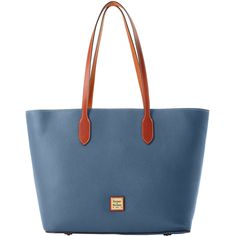 Everyday Chic  Enjoy a chic look everyday with this style, made from textured leather with a natural grain that hides any signs of wear. Large Leather Tote, Everyday Chic, Satchel Tote, Chic Look, Dooney And Bourke, Dooney Bourke Handbags, Dooney & Bourke, Everyday Bag, Large Tote