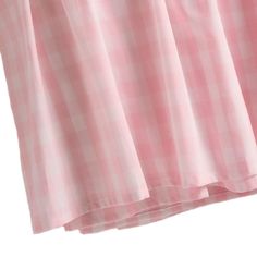 Crib Bed Skirt With Pink Check Crib Dust Ruffle, Crib Bed Skirt, Crib Bed, Ruffle Fabric, Dust Ruffle, Bed Skirt, Crib Bedding, Baby Nursery, Cribs