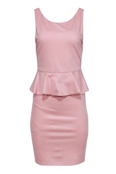 Put a little pep in your step at the office with this peplum dress from Alice & Olivia. Made in a soft feminine pink, this sleeveless dress can be paired with neutral pumps for a polished and professional look. Size 8 Shell 75% rayon, 19% nylon, 6% spandex Combo 95% nylon, 5% spandex Back zipper Scoop neck Bust 32" Waist 29" Shoulder to hem 38" Pink Peplum Dress With Ruffles, Feminine Fitted Peplum Dress, Pink Fitted Peplum Dress, Alice And Olivia Dress, Net A Porter Alice And Olivia, Neutral Pumps, Olivia Pink, Stacey Bendet, French Girl Chic