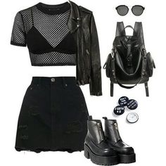 http://weheartit.com/entry/285308211 Longing Aesthetic, Hogwarts Clothes, Rockstar Outfits, Women Closet, Urban Fashion Girls, Urban Wear Women, Chique Outfits, Urban Dresses