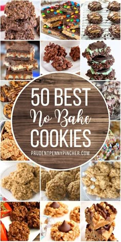 the top 50 best no bake cookies