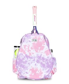 For your mini me tennis star, the Little Love Tennis Backpack has all bases covered for tennis lessons or camp. With an exterior pocket for a tennis racquet and an interior name tag this bag is sure to be a hit on and off the court. Tennis Lessons, Tennis Racquet, Tennis Clothes