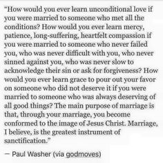 a poem written by paul washer about marriage and being married to an older woman