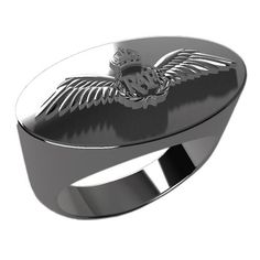 DescriptionRAF Military Ring handcrafted to order and built to last a lifetime. Designed and manufactured in the US. handcrafted to order and built to last a lifetime. Designed and manufactured in the US.Features Military Branch - RAF Military Ring Style - RAF Signet Metals - Silver of Gold Manufacturer - Sports Jewelry Store Ring Sizes - 7 to 14 Gender - Mens SKU: JB-1007RAF Custom Oval Signet Ring For Formal Occasions, Custom Oval Rings For Formal Occasions, Custom Engraved Oval Ring With Polished Finish, Custom Oval Engraved Ring With Polished Finish, Luxury Silver Commemoration Ring, Custom Oval Signet Ring With Polished Finish, Custom Formal Rings With Polished Finish, Military Branches, Sports Jewelry