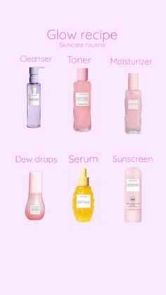 Glow recipe skincare routine🫶🏻🩷 #glowrecipe #skincare #routine #aesthetic Glow Recipe Routine, Glow Recipe Aesthetic, Glowrecipe Skincare, Skincare Routine Aesthetic, Glow Recipe Skincare, Cell Model, Routine Aesthetic, Glow Recipe, Morning Skincare