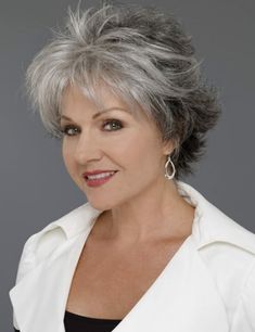 Women Black Mixed Gray Wigs Short Wigs Pixie Cut Wigs with Bangs Natural Wigs US | eBay Grey Hair, Over 50, Hairstyles, For Women, Grey, Hair, White, Black