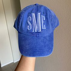 Embroidered Hat | Embroidered Cap | Custom Hat | Custom Cap | Custom Baseball Cap | Custom Baseball Hat | Monogram Cap | Monogram Hat Custom Baseball Hats, Custom Baseball Cap, Monogram Hats, Embroidery Caps, Custom Caps, Embroidered Cap, Matching Sweaters, Hat Embroidery, Embroidered Monogram