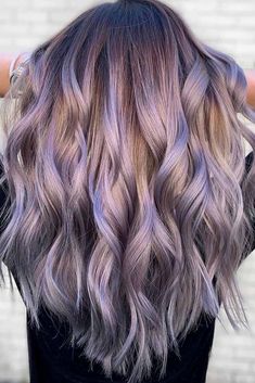 African American Hair Color, Hair Dues, Light Purple Hair, Best Hair Dye, Purple Highlights, Balayage Blonde, Lavender Hair, Hair Color Purple