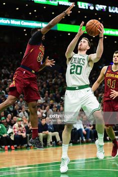 the boston basketball team playing against the cleveland hawks on march 28, 2013 in boston, massachusetts