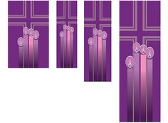 advent church banner catholic church banner church banner ideas advent church banners church banner signs Advent Banners, Nativity Of Jesus Christ, Sanctuary Decor, Church Banners Designs, Advent Decorations, Nativity Of Jesus, Church Banner, Liturgical Art, Clergy Stoles