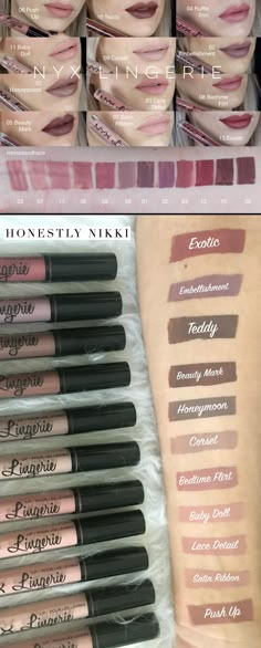 Neutral Lips, Matte Lipsticks, Makeup Guide, Makeup To Buy, Makeup Swatches