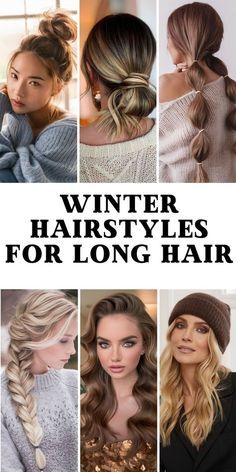 Date Hairstyles Long, Winter Hairstyles For Long Hair, Easy Winter Hairstyles, Nice Hairstyles, Knot Ponytail, Christmas Party Hairstyles, Date Hairstyles, Gorgeous Hairstyles, Try On Hairstyles