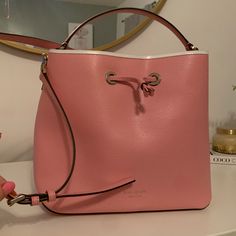 Brand New, Hasn’t Ever Been Worn. Perfect Condition! Laptop Travel Bag, Kate Spade Shoulder Bag, Bags Kate Spade, Blue Wallet, Wicker Bags, Kate Spade Totes, Leather Satchel Bag, Ostrich Leather, Wallet Pouch