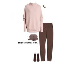 Five Ways to Wear Leggings...in a Totally Elegant Way - Bridgette Raes Style Group Taupe Leggings, How To Wear Leggings