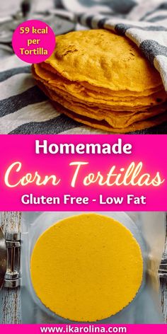 Homemade Corn Tortillas with only 3 ingredients. They are soft and pliable perfect for taco night, enchiladas, taquitos, quesadillas, chilaquiles, huevos rancheros and more. Follow the step-by-step instructions with photos and tips. Naturally gluten free for those with intolerance. Made with Harina Pan. #mexicanfood #tortillas #cornmeal #easyrecipes #corntortillas #glutenfree #stepbystep Gluten Free Tacos, Taco Night