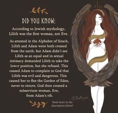 an image of a woman with angel wings on her chest and the words did you know?