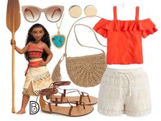 Moana Disneybound, Disneybound Outfits, Disney Inspired Fashion