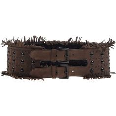 Alaïa Belt ($580) ❤ liked on Polyvore featuring accessories, belts, dark brown, buckle belt, dark brown belt, 100 leather belt, studded belt and alaia belt Alaia Belt, Belt Leather, Studded Belt, Brown Belt, Studded Leather, Buckle Belt, Leather Buckle, Leather Belts, Belt Buckles