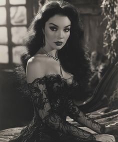 Classic Hollywood Glamour, Vintage Hollywood Glamour, Fest Outfits, Dark Feminine Aesthetic, Feminine Aesthetic, Vintage Glamour, Vintage Hollywood, Hollywood Glamour, Vintage Beauty