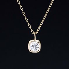 We like round stones in square settings - what can we say? We set our chunky old European cut diamond in a hand crafted cushion shaped bezel and voila - we got ourselves a diamond pendant with clean lline, but with all the unique charm of an antique diamond! 18kt yellow gold bezel 14kt yellow gold chain Diamond is natural and Earth-mined. Est to be J/K color, Si1 clarity *eye clean Modern Mens Rings, Art Jewelry Earrings, Chain Diamond, Antique Watches, Antique Engagement, Bezel Pendant, Antique Engagement Rings, Yellow Gold Chain, European Cut Diamonds