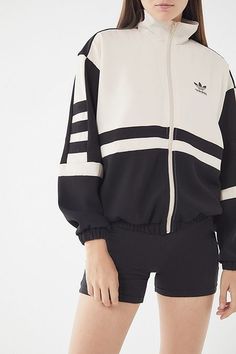 Sports Jacket Outfit, Sports Jackets Women, Adidas Original, Street Wear Urban, Track Jacket