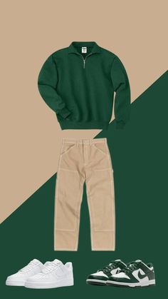 Men Color Combination Outfits, Color Combinations For Clothes For Men, Best Color Combinations Outfits, Color Outfit Combinations, Clothes Color Combinations, Clothing Color Combinations, Green Outfit Men, Outfit Color Combinations, Green Outfit Ideas