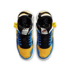 Nike Jordan MA2 GS 'University Gold' University Gold/Gym Red/Black/University Blue/Opti Yellow/Sail CW6594-700 Golds Gym, University Blue, Round Toe Heels, Nike Store, Dc Sneaker, Nike Jordan, Hoka Running Shoes, Boys Shoes, Sneaker Head