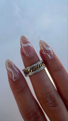 January Nail Designs, Nye Nails, New Years Eve Nails, January Nails, Formal Nails, Light Elegance, Casual Nails, Nails 2021