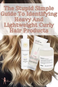 photo of wavy hair and lightweight curly hair products Different Curl Types, Wavy Hair Types, Big Chop Natural Hair, Curl Types, Different Curls, Curly Hair Products, Limp Hair, Shampoo For Curly Hair