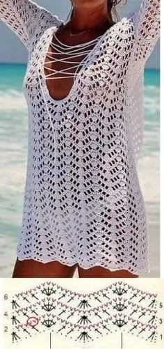 the crochet pattern for this top is very easy to make