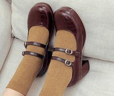 60s Shoes, Brown Mary Janes, Casual Pumps, Womens Mary Janes, Platform Block Heels, Block Heel Shoes, Mary Jane Pumps, Mary Jane Heels, Pretty Shoes