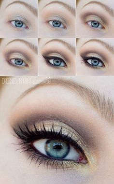 Brown Eyeshadow Tutorial, Smoky Eye Makeup Tutorial, Trendy Eyeshadow, Easy Makeup Tutorial, Smoky Eyes, Eye Makeup Steps, Makijaż Smokey Eye, Makeup Guide, Eye Tutorial