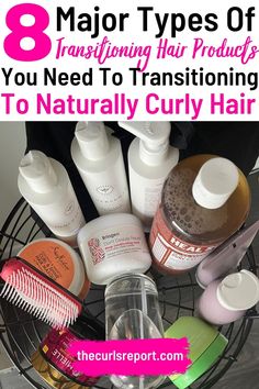 Wow! These transitioning hair products are amazing. They're really helpful and will make your life so much easier during your natural/curly hair journey. Curly Hair Deep Conditioner, Natural Hair Journey Tips, Curly Hair Journey, Curly Hair Growth, Deep Conditioner For Natural Hair, Grow Natural Hair Faster, Transitioning Hair, Natural Hair Care Routine, Curly Hair Accessories