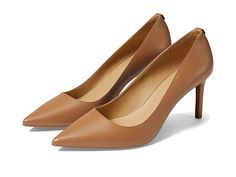 Michael Kors Pumps, Taupe Leather, Michael Kors Shoes, Leather Pumps, Stiletto Heel, Women's Pumps, Shoes Women Heels, Women's Shoes, Stiletto Heels