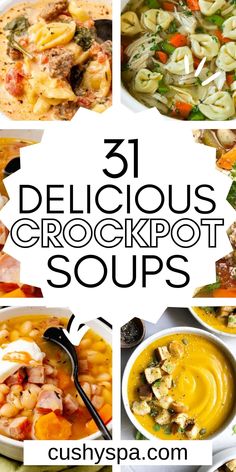 31 delicious crockpot soups that are easy to make