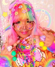 Decora Style Accessories, Decora Style Art, Fashion Fanart, Decora Kei Accessories