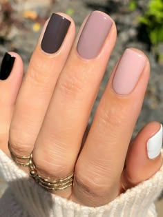 Ногти идеи. Ногти на осень. Nails ideas. Маникюр 2021 модный. September Nails, Manicure Inspiration, Artificial Nails, Fall Nails, Nail Color, Mani Pedi, Nude Nails