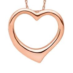 Rose Gold Heart Necklace, Rose Gold Heart, Gold Heart Necklace, Necklace Charm, Heart Love, Gold Heart, Polish Jewelry, Selling Jewelry, Heart Of Gold