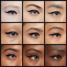 10 Best Makeup Tutorials for Hooded Eyes - Urban Mamaz Felt Eyeliner, Cake Eyeliner, Shape Tape Concealer, Eyeliner Styles, Waterproof Liquid Eyeliner